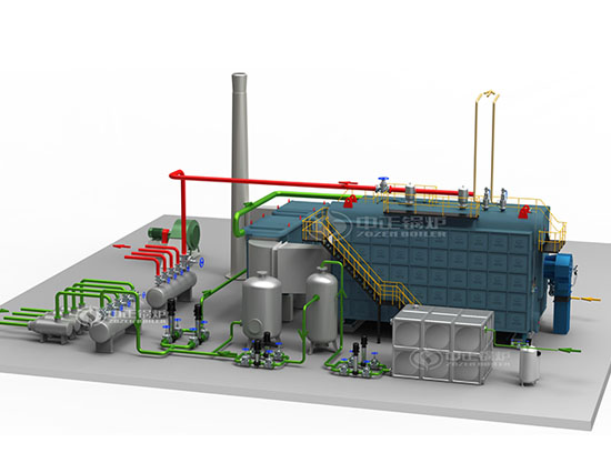 SZS冷凝燃氣(油)熱水鍋爐